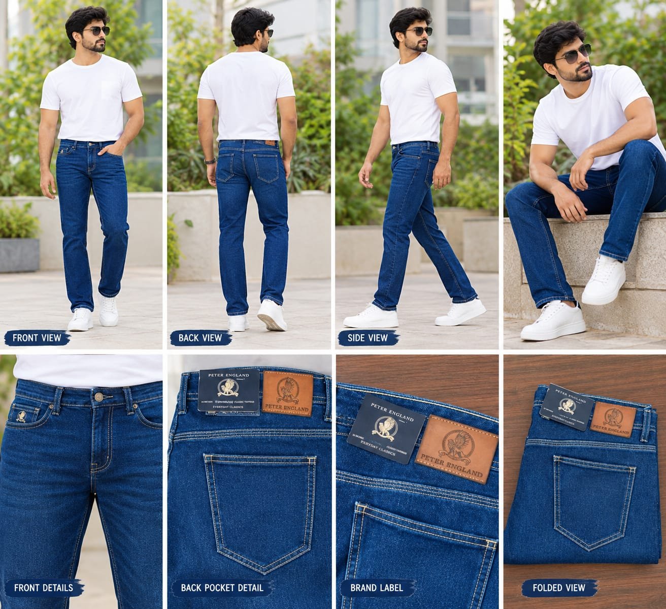 Denim pants in Blue