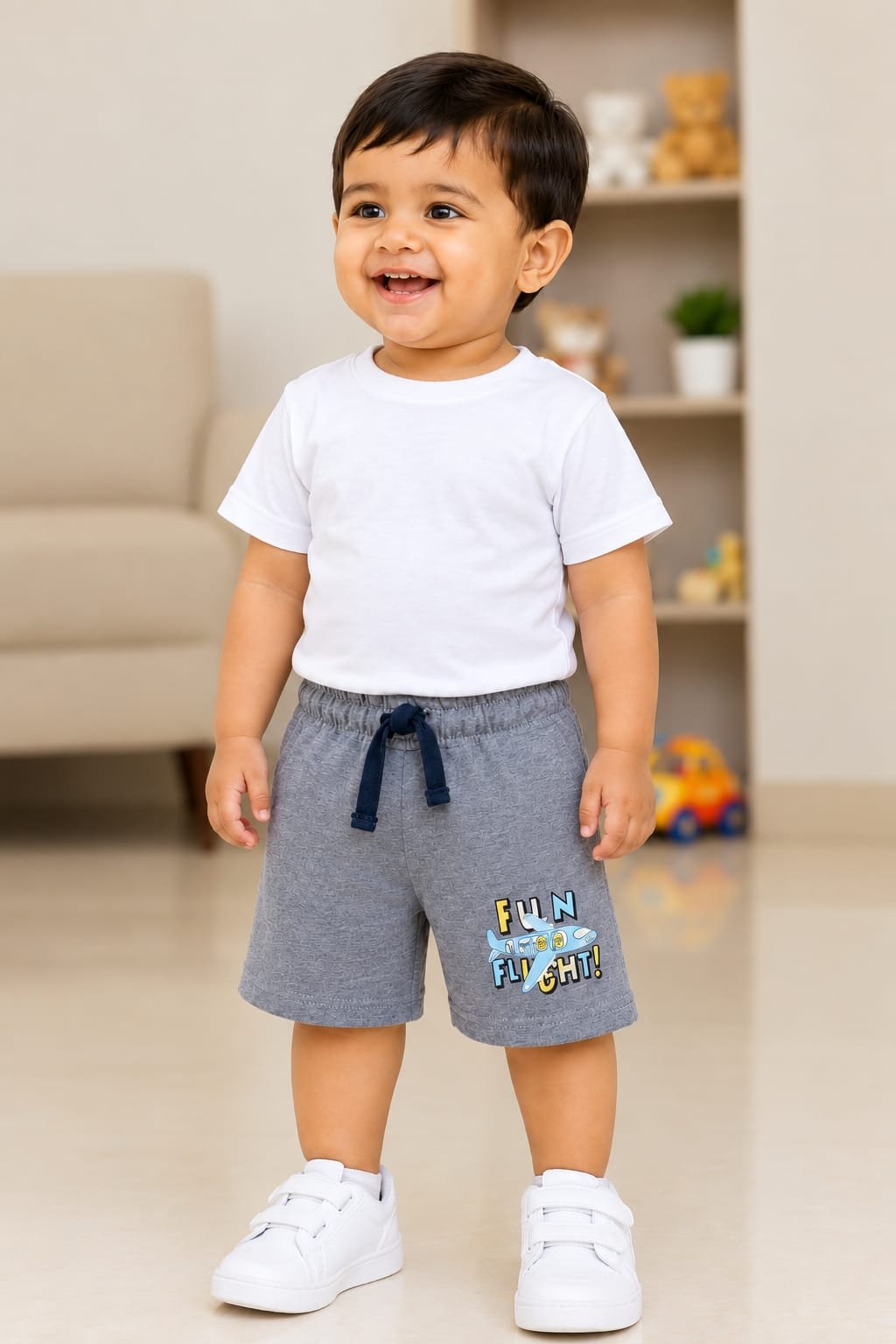 D&C Baby boy loopknit shorts